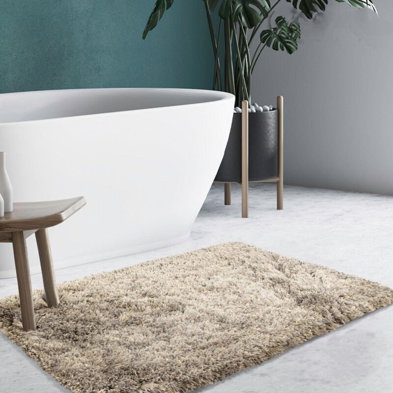 Tapis de bain Amour Rectangulaire Dos antidérapant Cheery Brown 80 x 150 cm