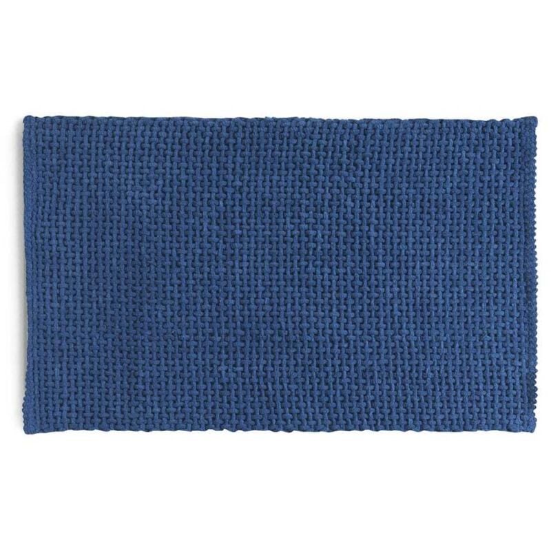 Tapis De Bain Antidérapant 50X80 Bleu Frangipani