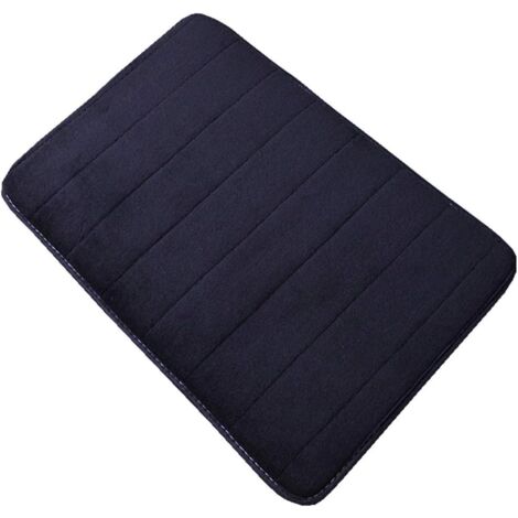 Tapis de bain antidérapant 50x80 cm – Microfibre absorbante et douce – Confort pour pieds fatigués – Lavable à la main – Denuotop
