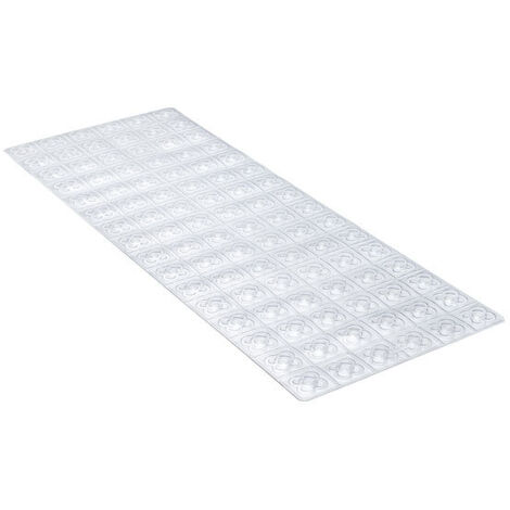 TAPIS DE BAIN ANTIDÉRAPANT AVEC VENTOUSES BCN 36 X 97 TRANSLUCIDE - 5511801