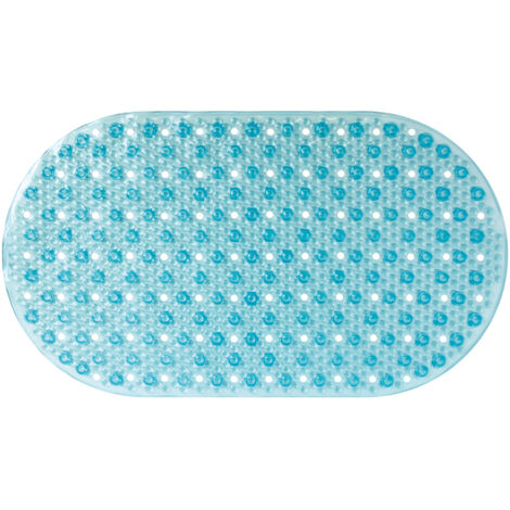 Tapis de bain antidérapant gloss 39x69 bleu