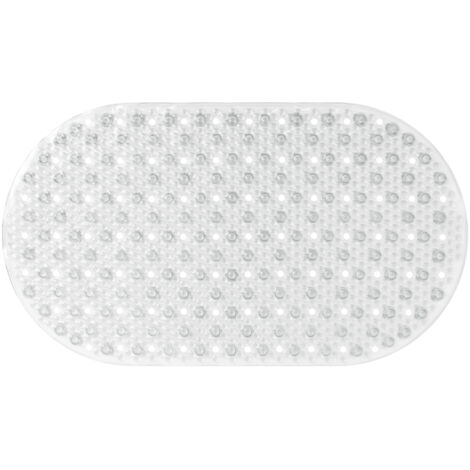 tapis de bain antidérapant gloss 39x69 transparent