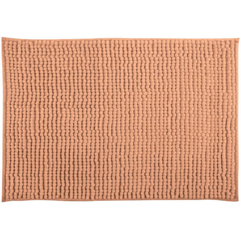 TAPIS DE BAIN CHENILLE 40X60 CM PECHE