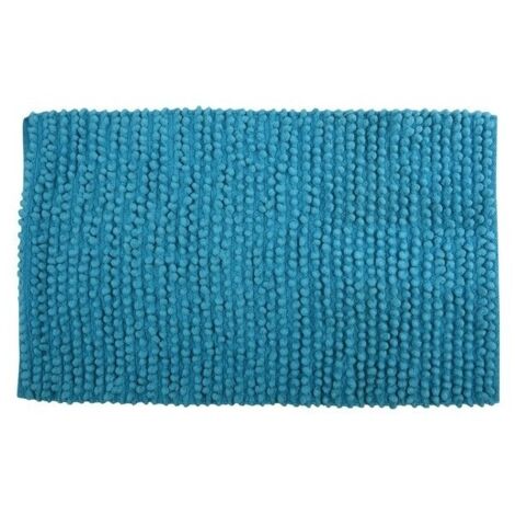 Tapis de bain Coton 50x80cm Bleu MSV