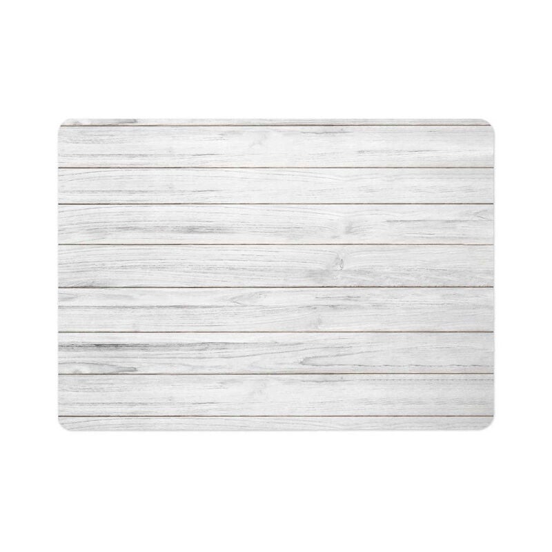 Tapis de Bain Diatomite "Agave" 50x70cm Gris