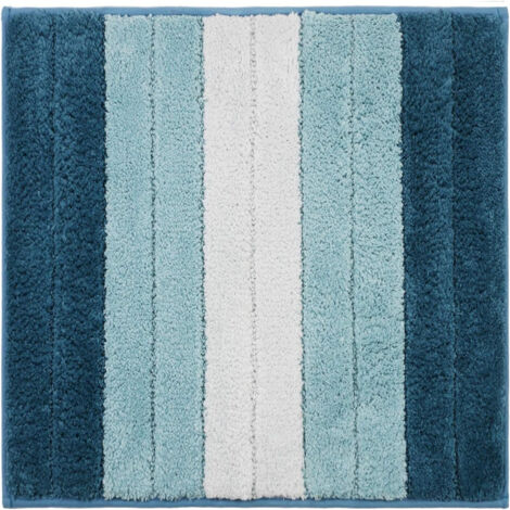 Tapis de bain en microfibre doux et absorbant, antidérapant, usage salle de bain, 50 × 80 cm