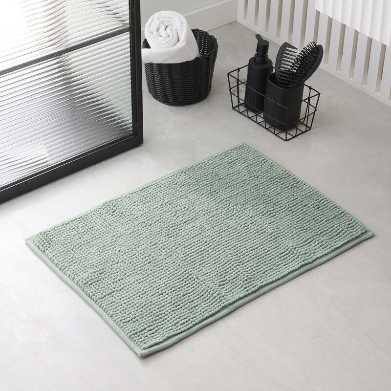 Tapis de bain 'Essential' - Vert céladon - 40 x 60 cm - Livraison gratuite
