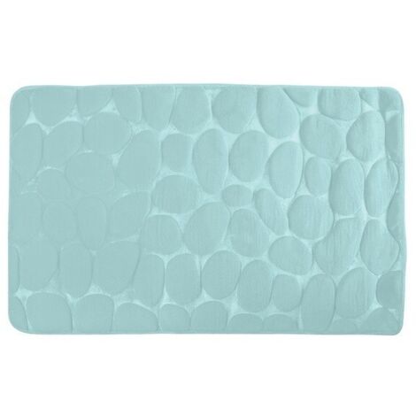 Tapis de bain Microfibre PEBBLE 50x80cm Vert pastel MSV
