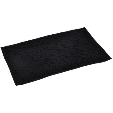 Tapis de Bain Microfibre "Sweety" 45x75cm Noir