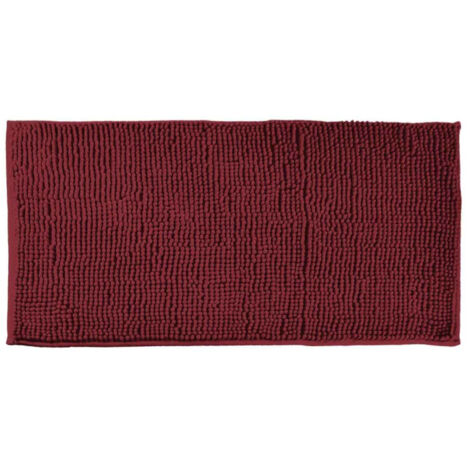 Tapis de Bain Microfibre "Sweety" 50x120cm Framboise