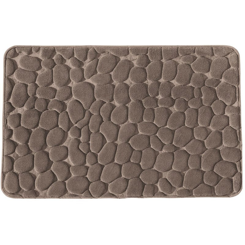 Tapis de bain galet à mémoire de forme 60x100cm