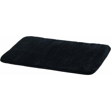 TAPIS DE BAIN NOIR ANTIDÉRAPANT
