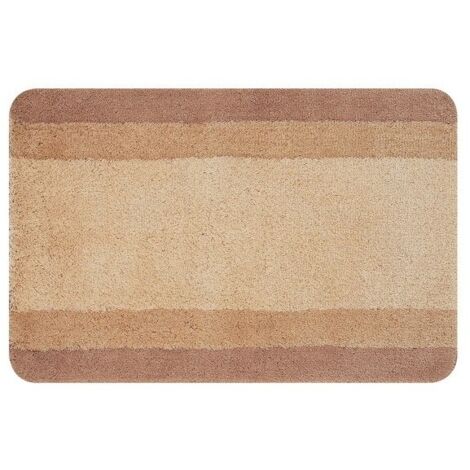 Tapis de bain Polyester BALANCE 70x120cm Beige Spirella