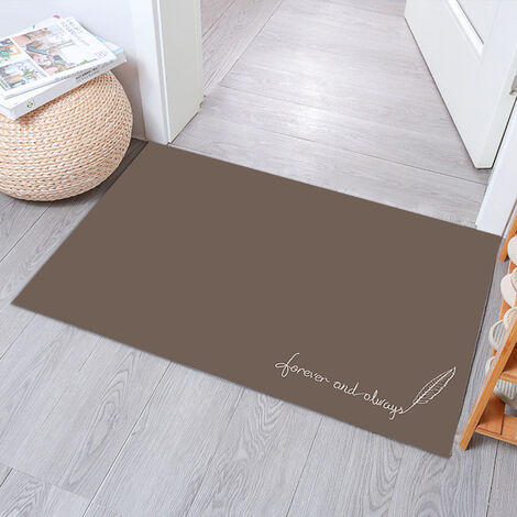 Tapis de Bain, Tapis Salle de Bain Antidérapant, Tapis de Douche Absorbant Lavable Tapis de Bain Diatomite pour la Baignoire, la Cuisine, Salon et la Salle de Bain 60x40cm (Style 17)