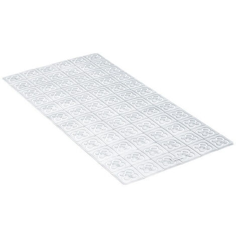 Tapis de bain Tatay couleur translucide 72x36 cm BCN
