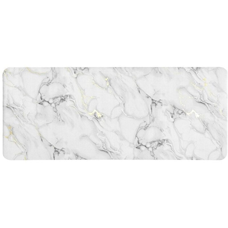 Tapis de bain 50 x 120 cm ultra-absorbant metallise venor Sans