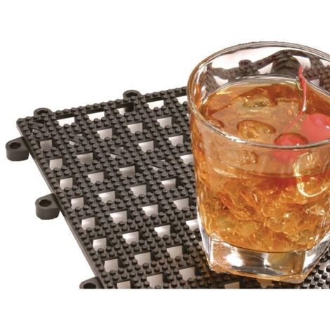 Tapis de Bar Professionnel Emboîtable 310 x 310 mm - Olympia