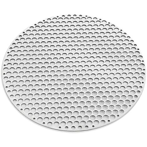 Tapis de barbecue antiadhésif de 28 cm - Filet de cuisson pour bacon, accessoires de barbecue de camping en fer, accessoires de barbecue