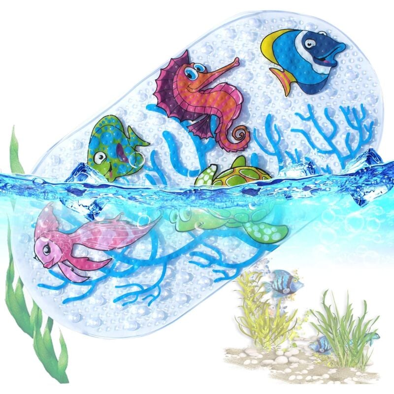 Tapis de Bébé Baignoire antidérapant bébé Tapis de Bain et Tapis de Douche pour bébés, Enfants