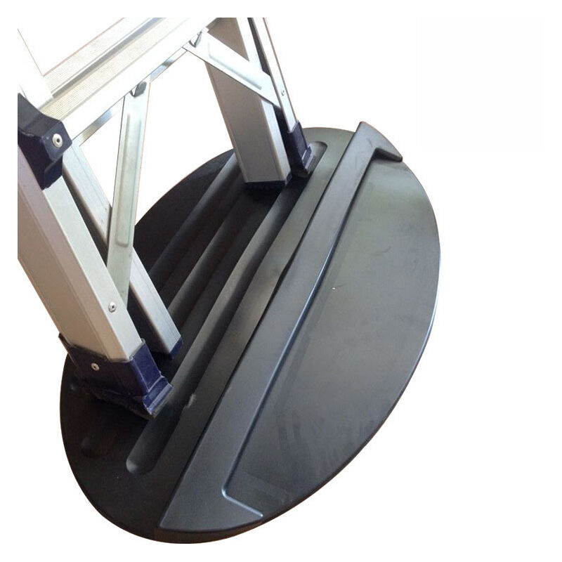 Langray - Tapis de butée d'échelle extensible, antidérapant et sûr, en caoutchouc souple, 68,6 x 39,9 cm, accessoire télescopique, protection du sol-