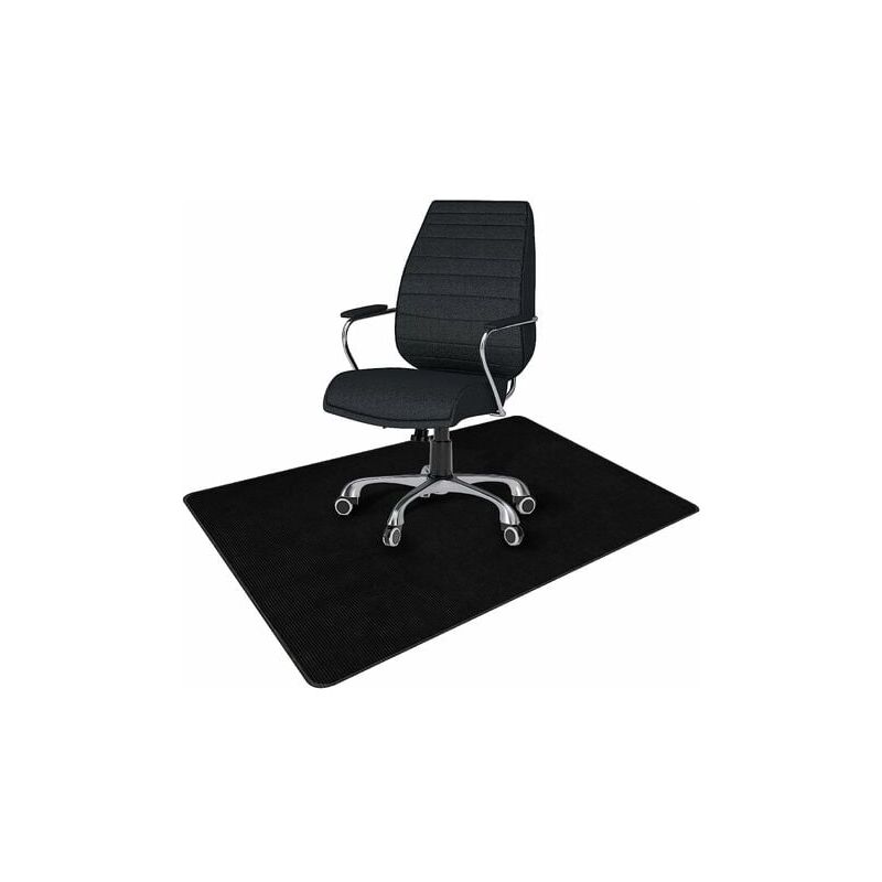 Litzee - Tapis de Chaise de Bureau Tapis pour Protection de Sols Rectangulaire Lavable Antidérapant Protecteur de Sol pour Planchers de Bois Franc et