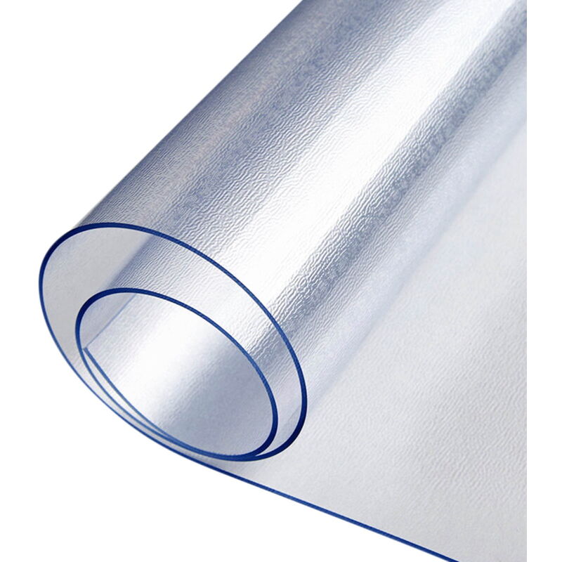 Tapis de chaise de bureau transparent pour plancher en bois dur, protecteur de sol en PVC transparent pour sol dur, très résistant, adhérence