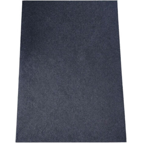 Tapis de cheminée ignifuge antidérapant – 100 x 150 cm – en fibre verre résistant au feu, haute sécurité pour foyer ouvert