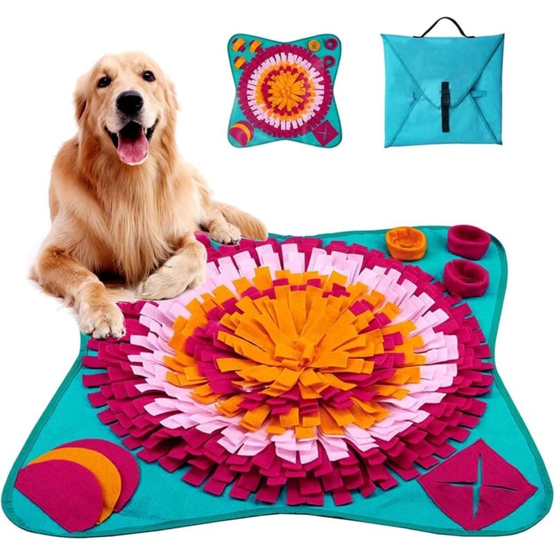 Einemgeld - Tapis de Chien Snuffle Mat, Tapis éducateurs pour Chiens Dog Puzzle Toys Tapis de Fouille Alimentation Lente Jouet Tapis Reniflant de