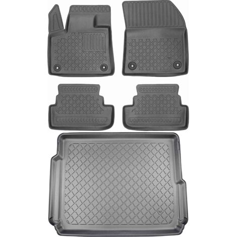 Tapis de coffre ARISTAR 193441G + tapis de sol ARISTAR 603441 - Opel Grandland X Crossover à partir de 11.2019, OP2 avant - INSTALLÉS