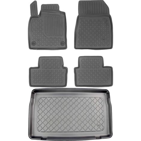 Tapis de coffre ARISTAR 193479G + tapis de sol ARISTAR 603478 - Renault Clio V Hatchback à partir de 09.2019, siège conducteur RN - INSTALLÉS