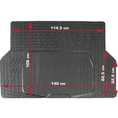 Tapis de coffre auto 108 cm x 140 cm Dino noir