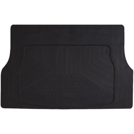 Tapis de Coffre Compatible avec VW Golf 8 VIII 2019 à 2023, Revêtement Bac de Coffre pour Voiture antidérapant, en Caoutchouc Noir