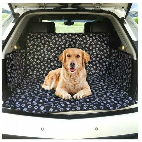 Protection Coffre Voiture Chien avec côtés,Housse Protection,imperméable et  Facile à Nettoyer,185104 Cm Tapis De Universel