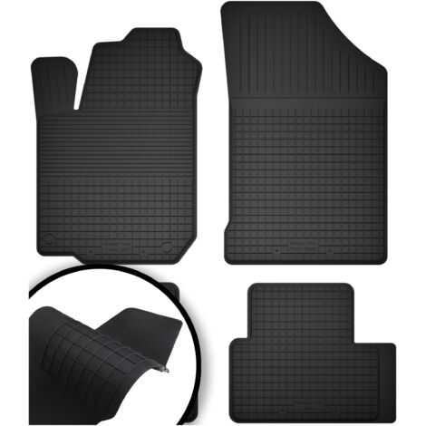 Tapis de coffre en caoutchouc pour : Citroën C3 II (2009-2016)