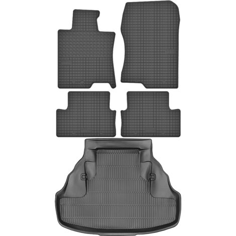Tapis de coffre MAX-MAT 910602 + tapis MOTOHOBBY 150604 - Honda Accord VIII Berline de 2008-2015, repose-pieds HND conducteur - Occasion