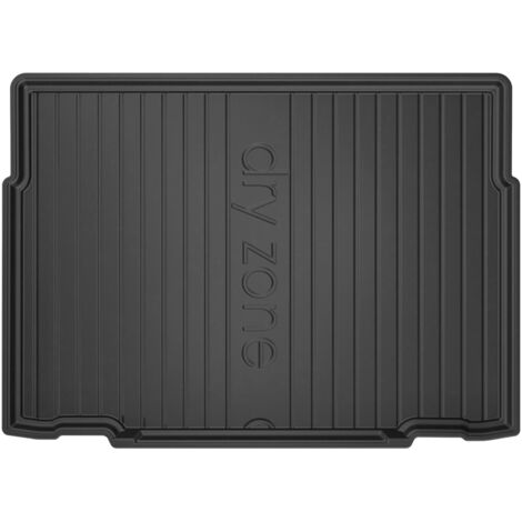Tapis de coffre pour Citroën C3 Aircross 2017-2024 Inférieur TPE Durable Noir 1x