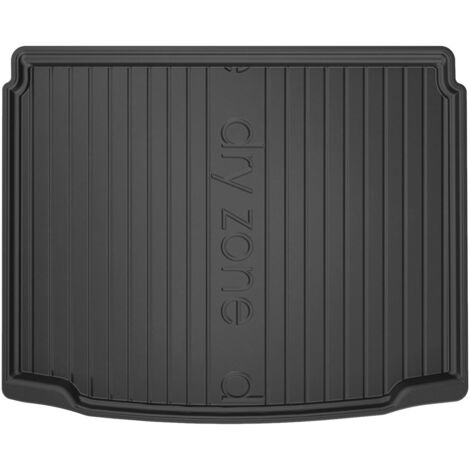 Tapis de coffre pour VW Golf Plus 2005-2014 avec organisateur de coffre TPE Noir