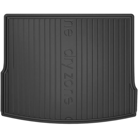 Tapis de coffre pour VW Tiguan II 2016-2024 Supérieur TPE Antidérapant Noir 1Pc