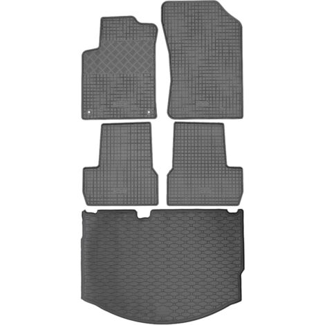 Tapis de coffre RIGUM 404098 + tapis de sol RIGUM 900415 - Citroën C3 II Berline de 2010 à décembre 2016, côté conducteur - INSTALLÉS