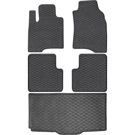 Tapis de coffre RIGUM 407037 + tapis de sol GEYER 896/4C - Fiat Panda Hatchback 03.2012, FL, côté conducteur - INSTALLÉS