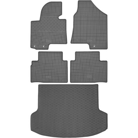 Tapis de coffre RIGUM 410198 + tapis de sol RIGUM 901207 - Hyundai ix35 SUV (2010-06.2015) AV Avant - INSTALLÉS