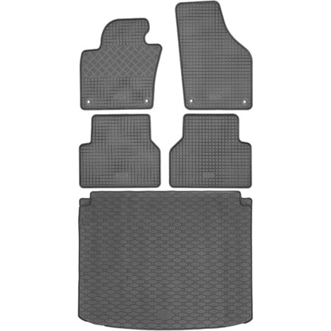 Tapis de coffre RIGUM 437164 + tapis de sol RIGUM 902808 - Volkswagen Tiguan I SUV de 07.2007 à 04.2016, avant AV2 - INSTALLÉS