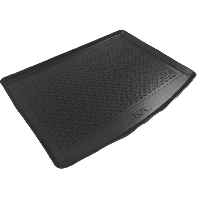 Tapis de coffre Tapis d'auto Tapis de voiture | Seat LEON Hatchback (2020-) Caoutchouc 68323