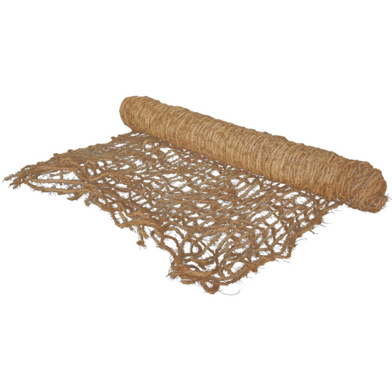 Vivol - Tapis de contrôle de l'érosion géotextile en fibre de coco 700 gr/m² - 1x10 m
