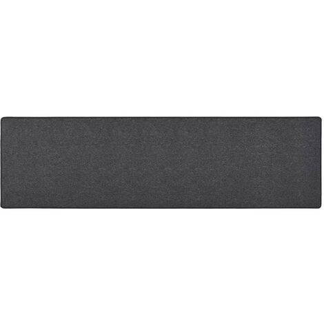 Tapis de couloir Anthracite 50x200 cm