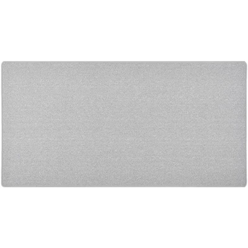 Vidaxl - Tapis de couloir Gris clair 80x150 cm