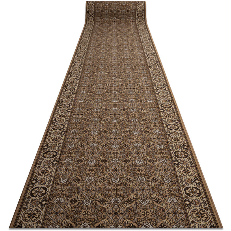 Rugsx - tapis de couloir antidérapant bidjar beige 100cm beige 100x400 cm