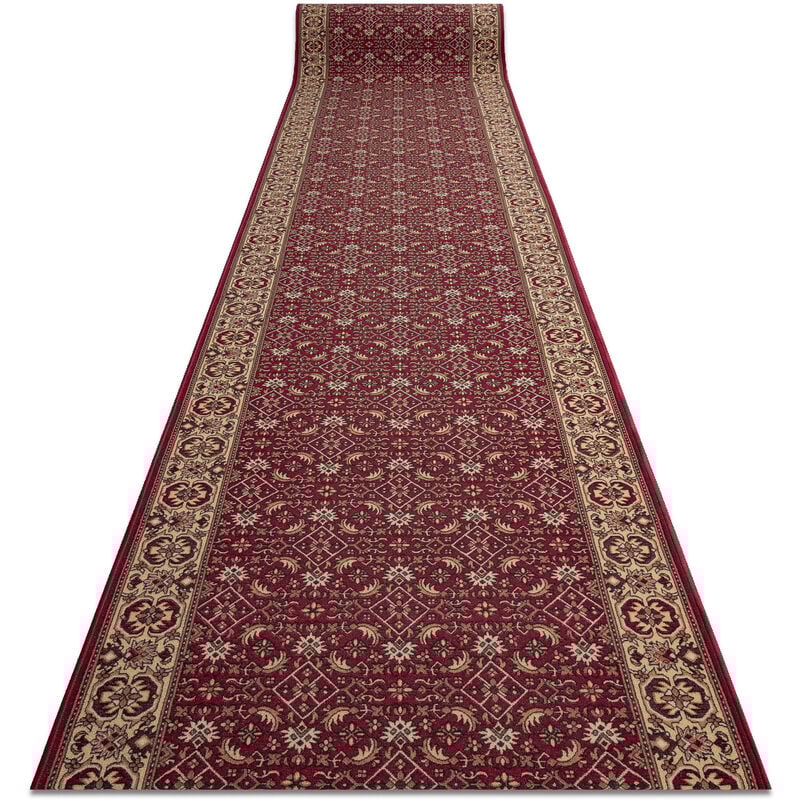 Rugsx - tapis de couloir antidérapant bidjar bordeaux 67cm red 67x850 cm