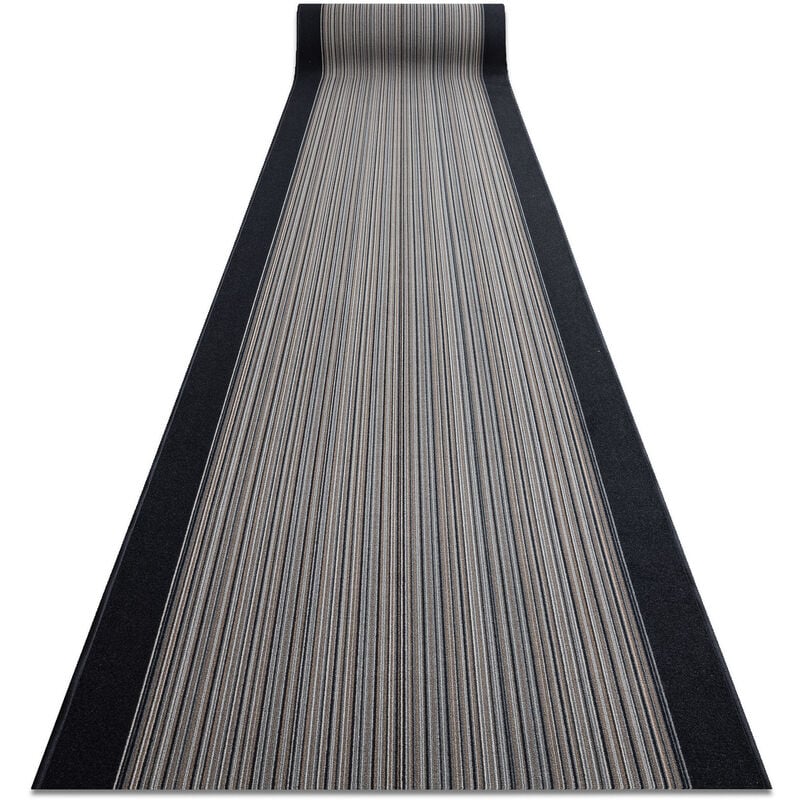 Rugsx - tapis de couloir antidérapant carnaby gris 67cm grey 67x180 cm