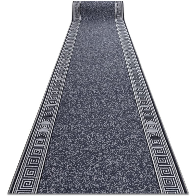 Rugsx - tapis de couloir antidérapant grek grec, antidérapant gris 67cm grey 67x100 cm